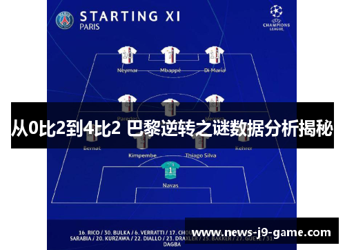 从0比2到4比2 巴黎逆转之谜数据分析揭秘 从0比2到4比2 巴黎逆转之谜数据分析揭秘